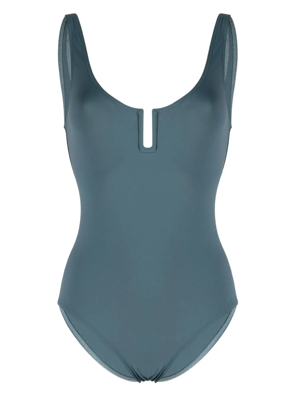 Eres Cut-out Neckline Swimsuit In Blue