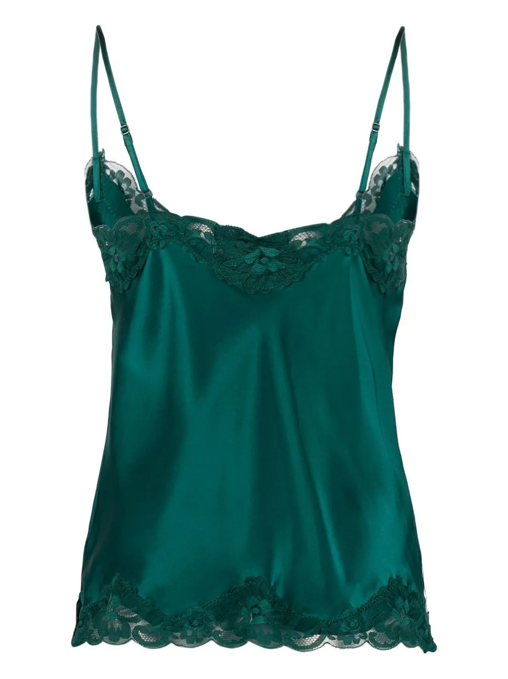 Gold Hawk lacetrim Slip Top Farfetch