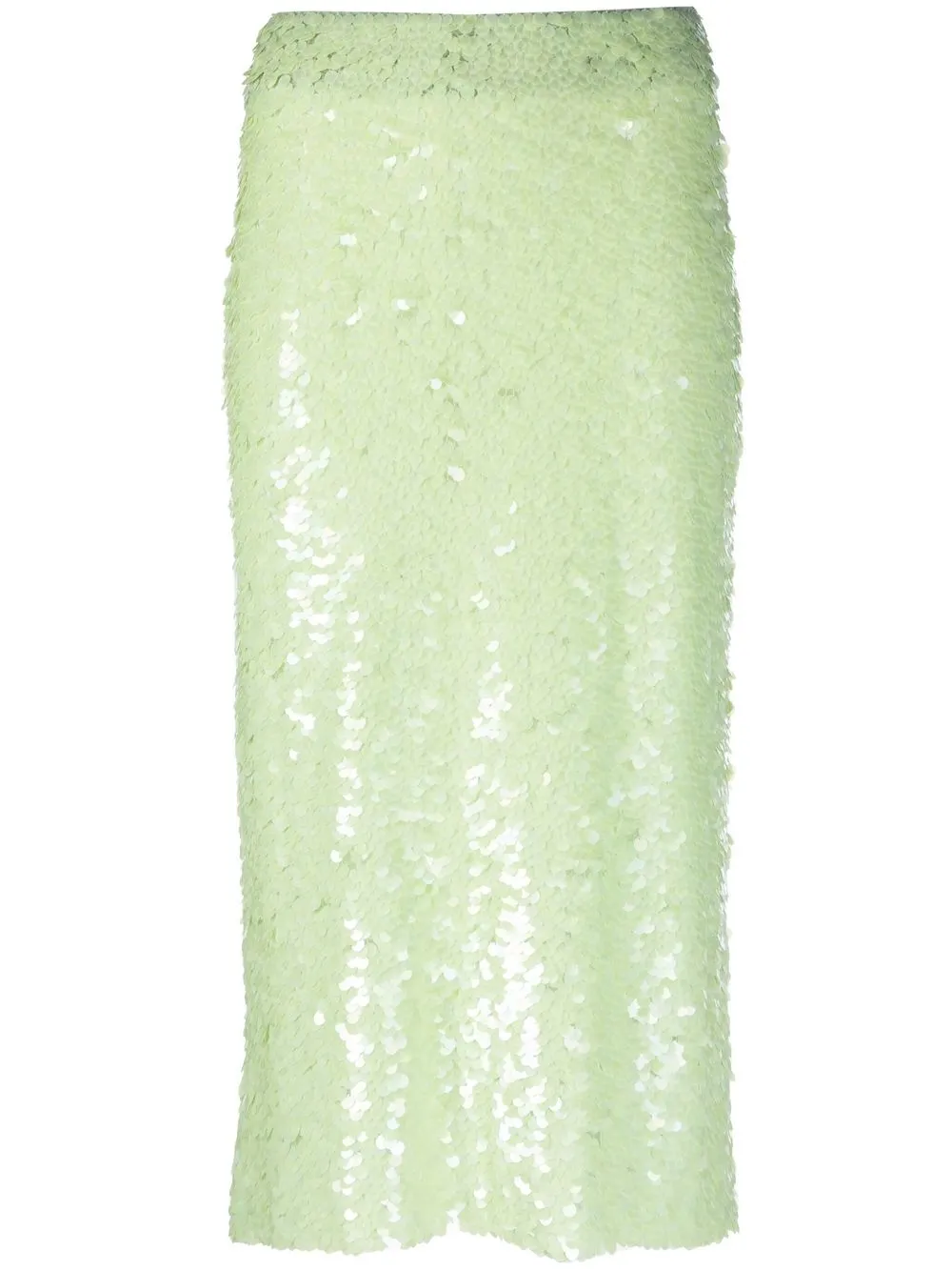 

Ermanno Scervino sequin-embellished silk skirt - Green