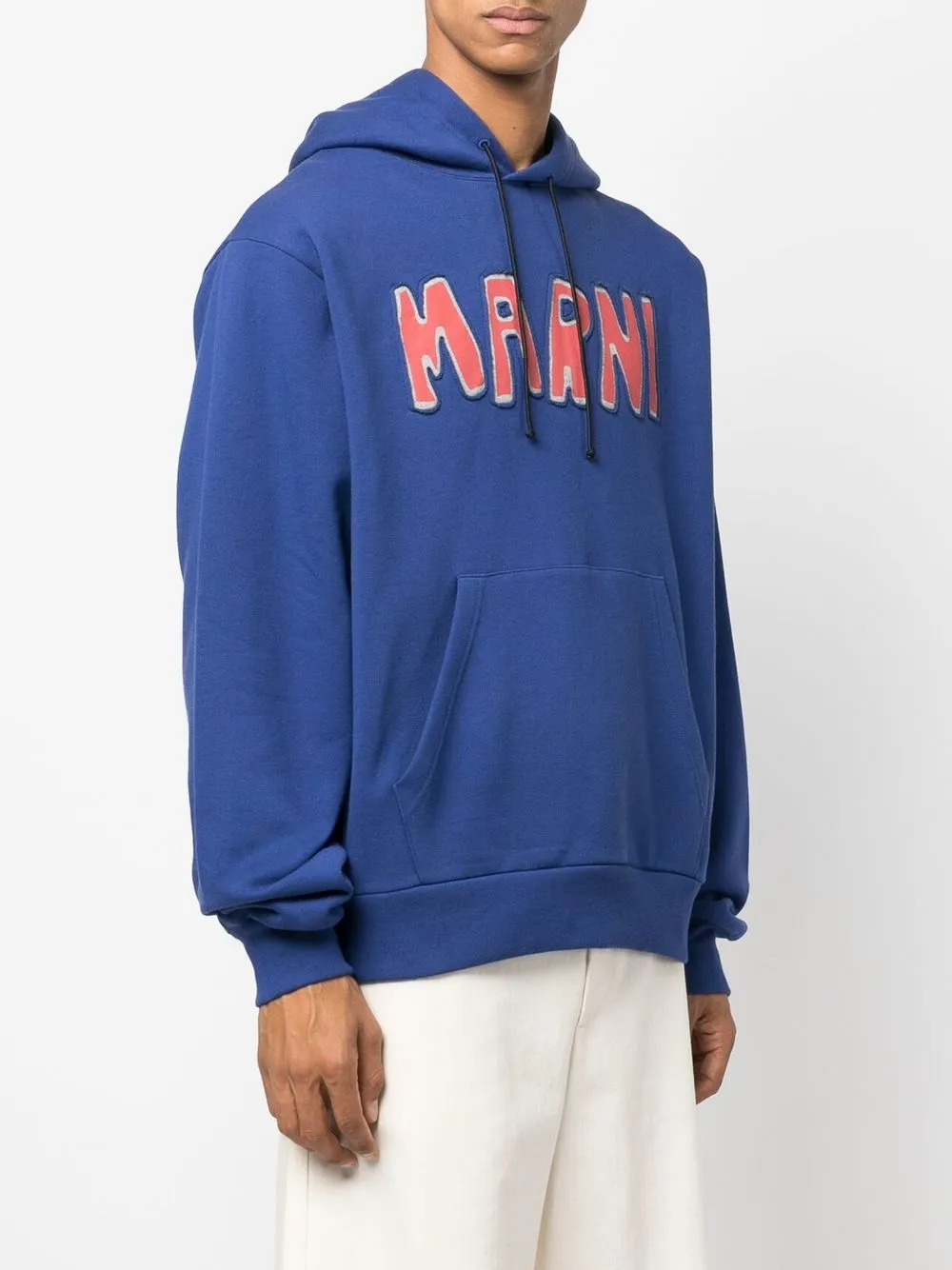 Marni Sweatshirts & T-Shirts, Mens Iconic Damier Print Viscose Jacquard  Bowling Shirt Powder Blu