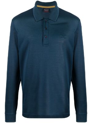 Paul shark long sleeve polo clearance shirt