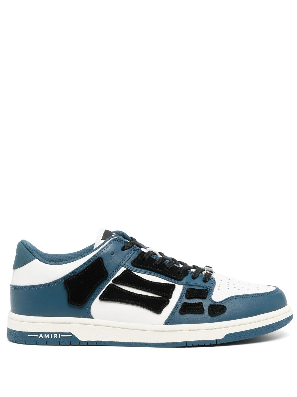 

AMIRI tenis bajos con paneles - Azul