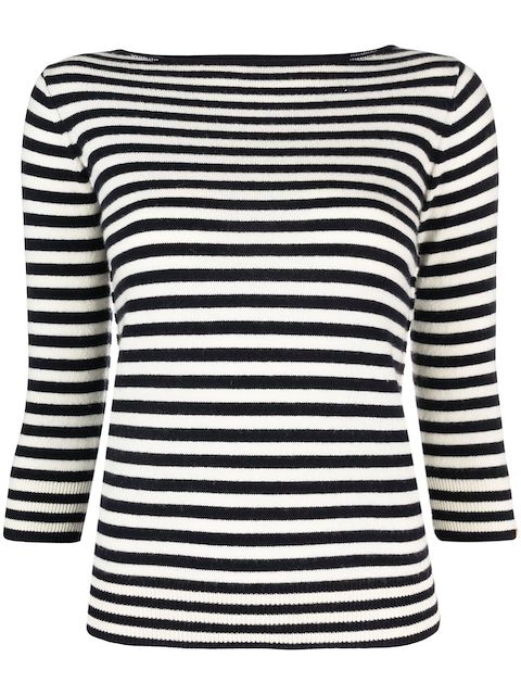 extreme cashmere ボーダー カシミアセーター