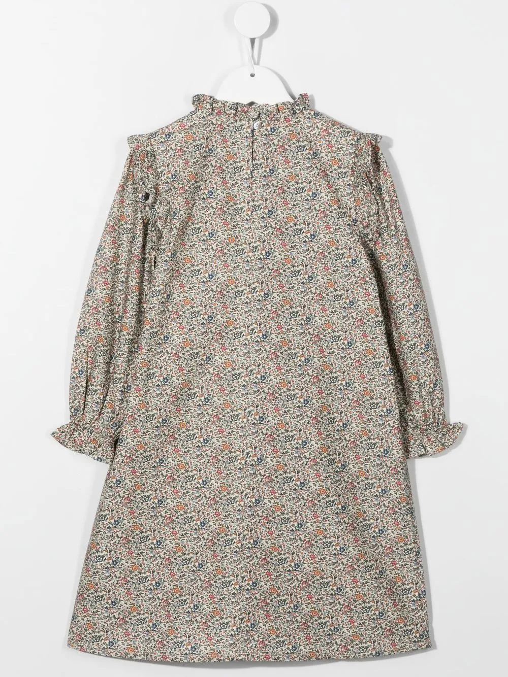 THE NEW SOCIETY Jurk met bloemenprint - Beige