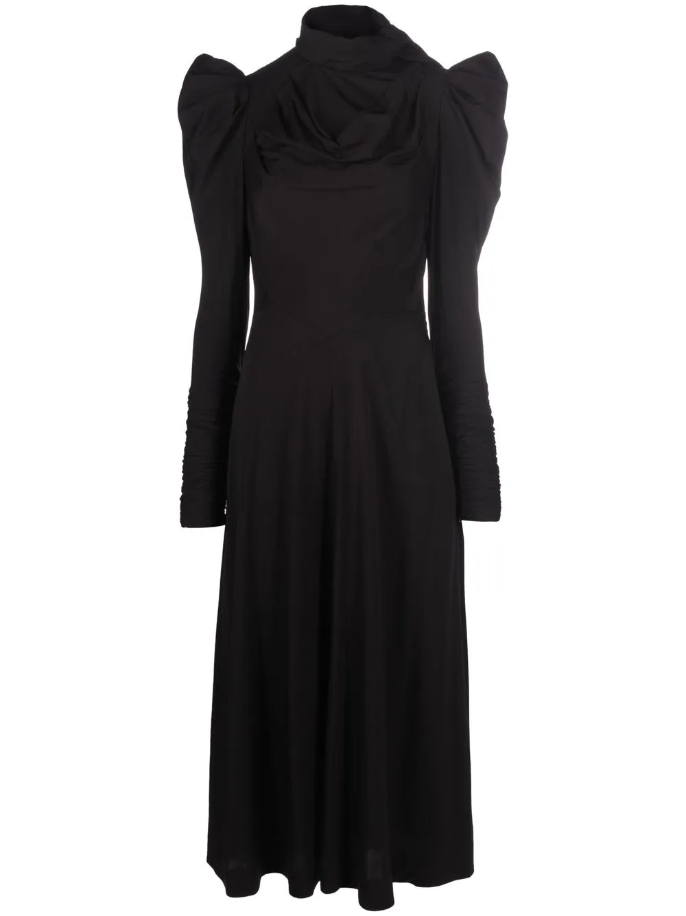 Zimmermann cowl cheap neck dress