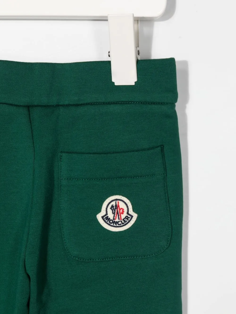  Moncler Enfant Logo-patch Tracksuit Bottoms - Green 