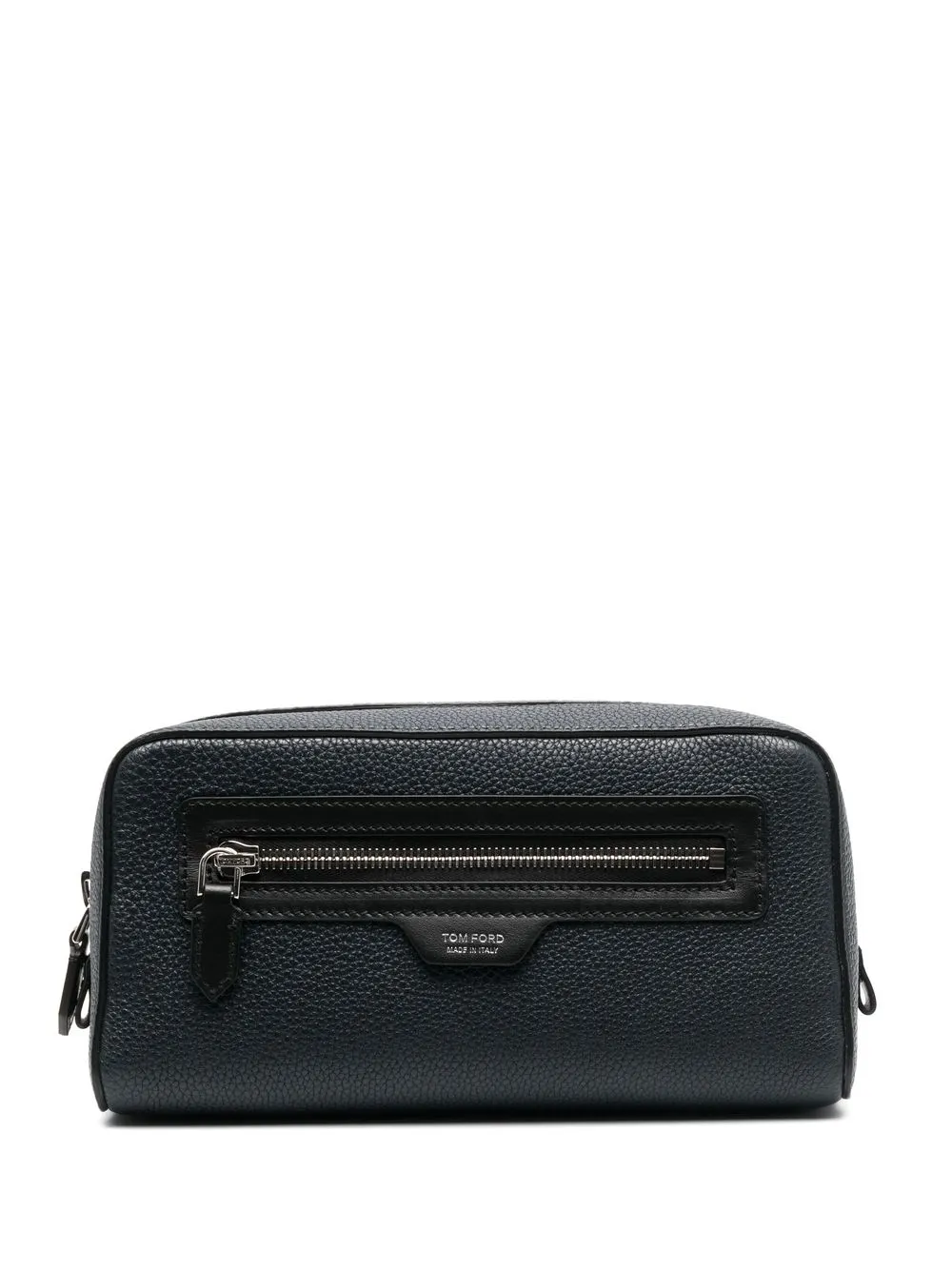 

TOM FORD pebbled-leather wash bag - Blue