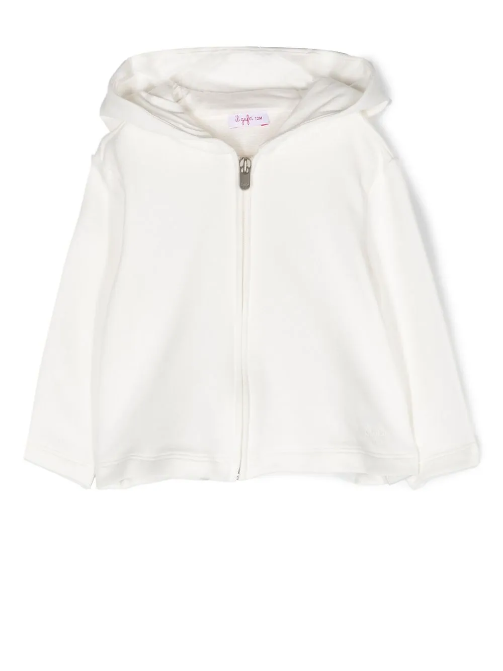 

Il Gufo hoodie con cierre - Blanco