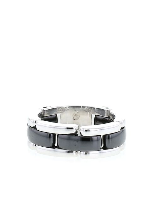 CHANEL Pre-Owned white gold flexible ultra medium model ring