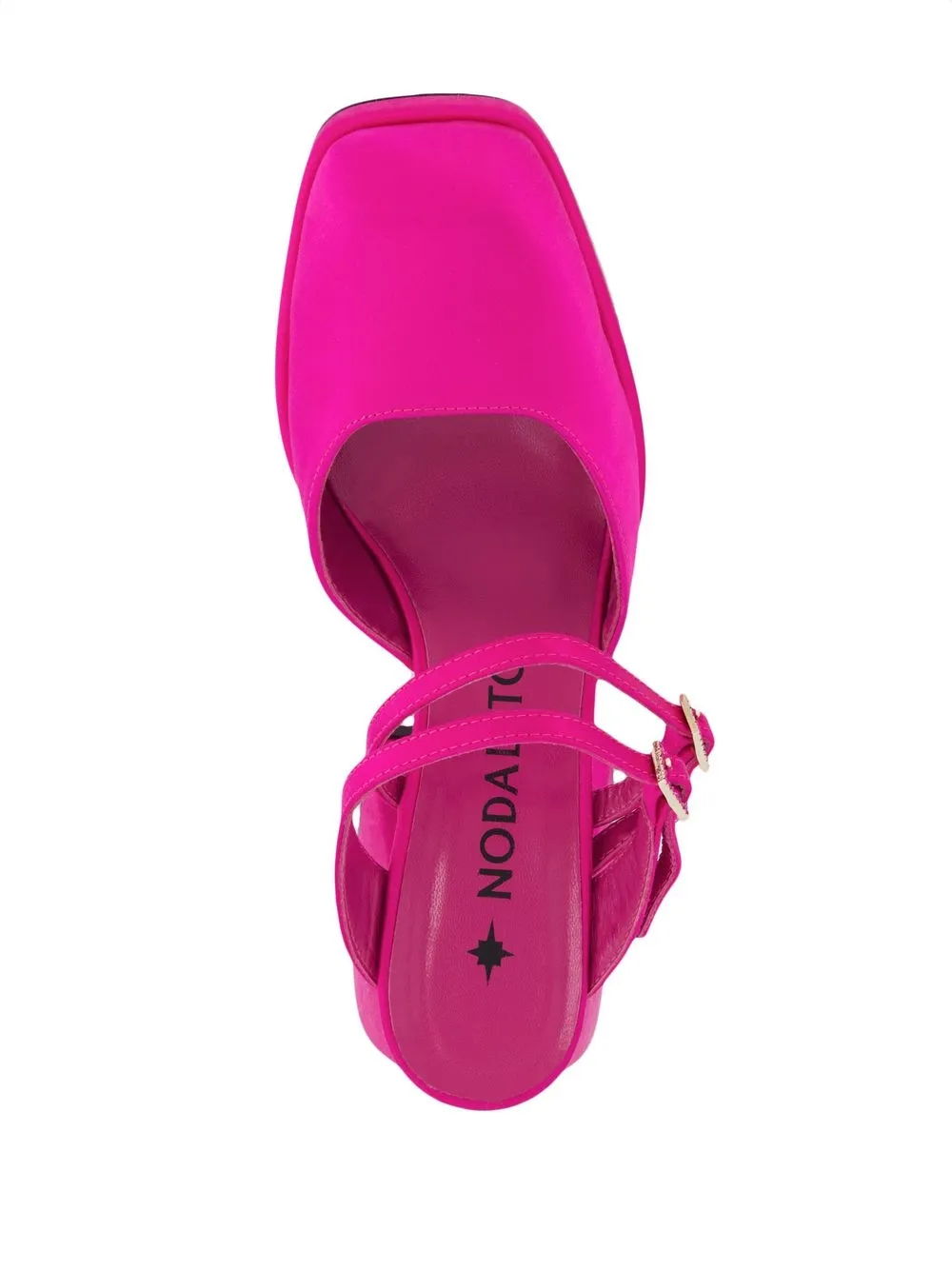 Shop Nodaleto Bulla Smith 85mm Mules In Pink