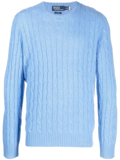 Polo Ralph Lauren cable-knit cashmere jumper