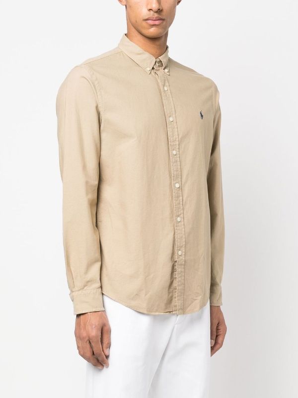 Ralph lauren store khaki shirt