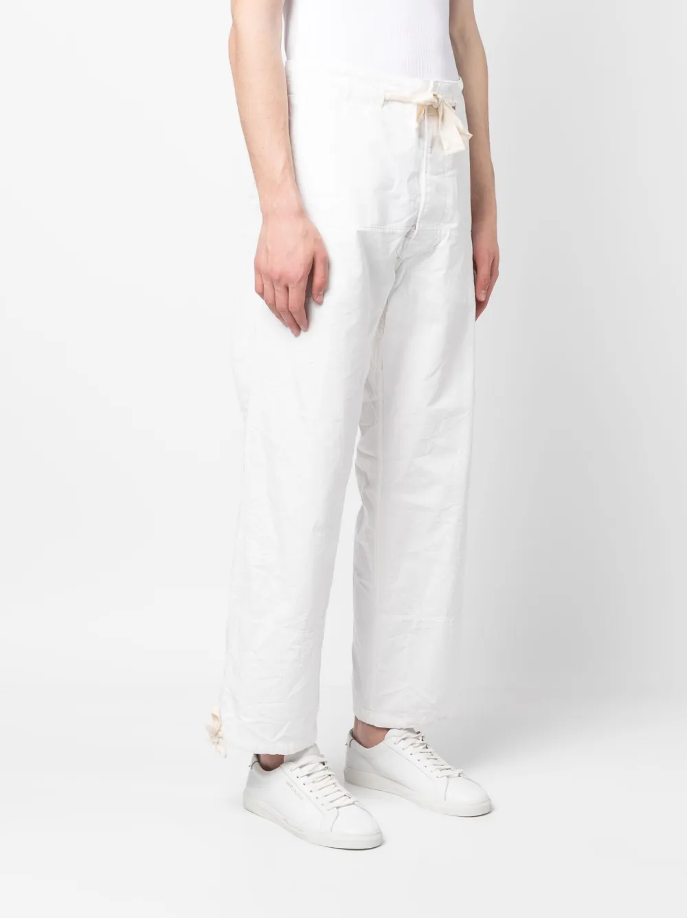 Shop Polo Ralph Lauren Beachcomber Cargo Pants In Weiss