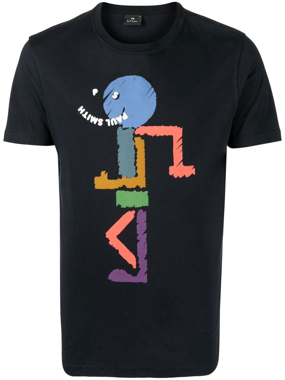 

PS Paul Smith playera con estampado gráfico - Azul