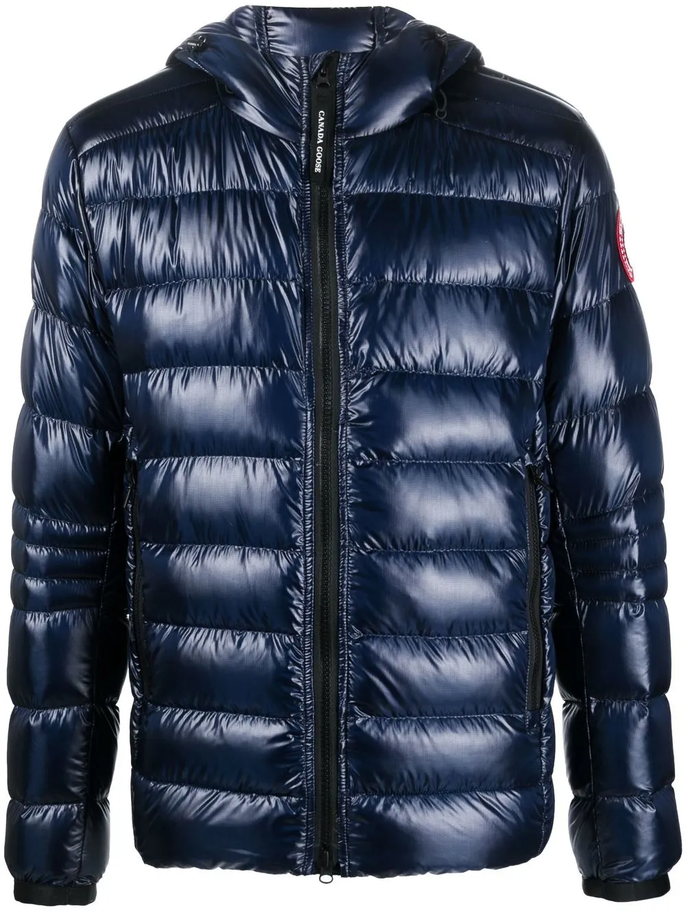 

Canada Goose chamarra capitonada con parche del logo - Azul