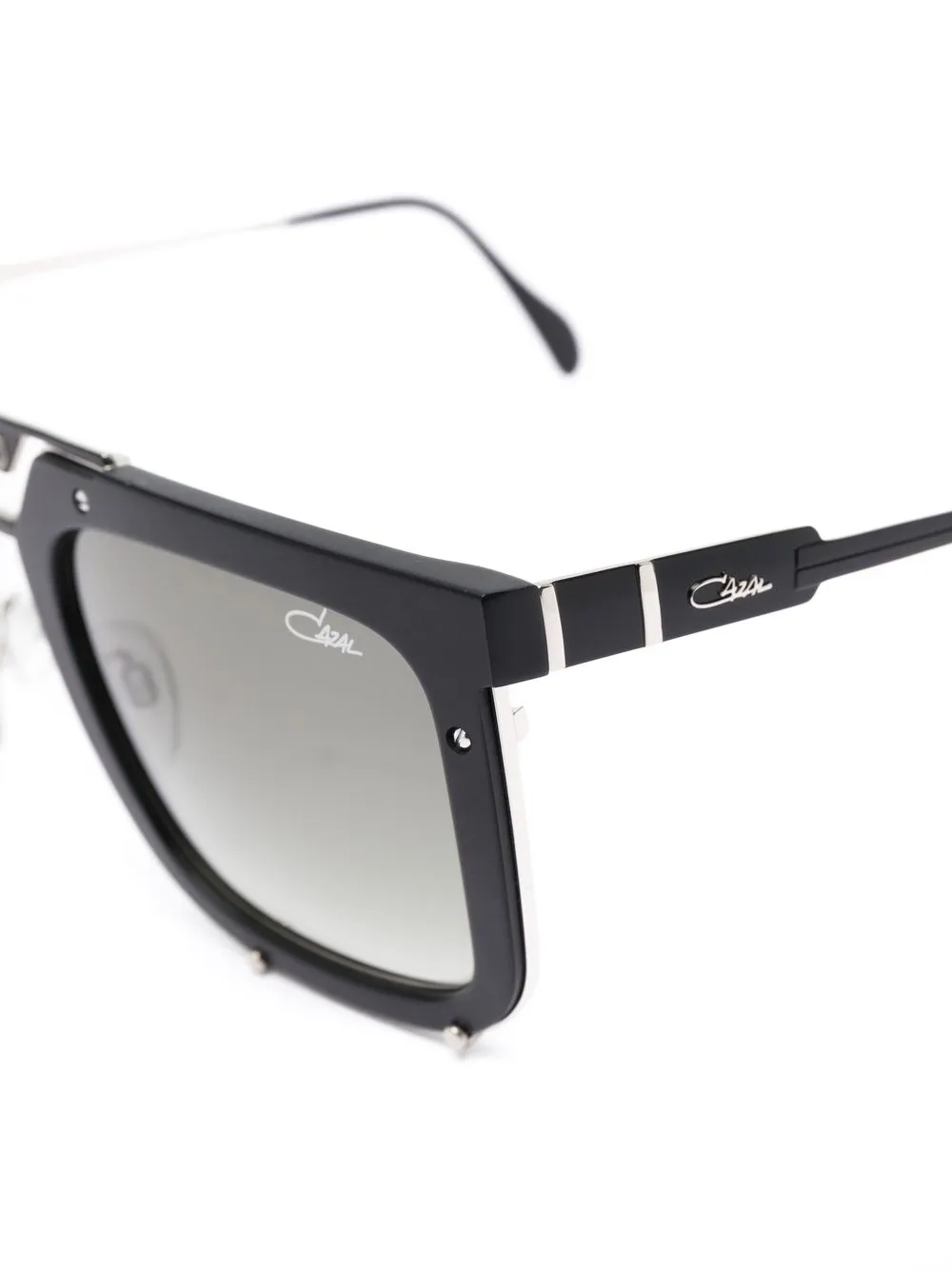  Cazal Sonnenbrille Mit Oversized Gestell   Schwarz 