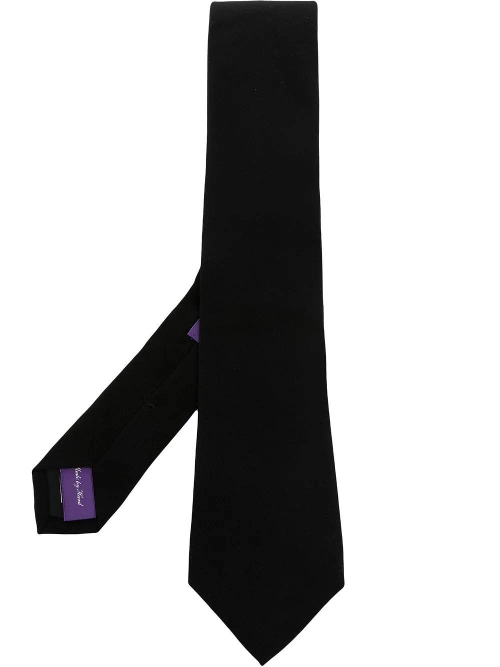 

Ralph Lauren Collection pointed tip silk tie - Black