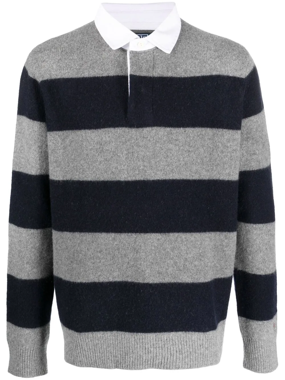 

Polo Ralph Lauren striped long-sleeve knitted pullover - Blue