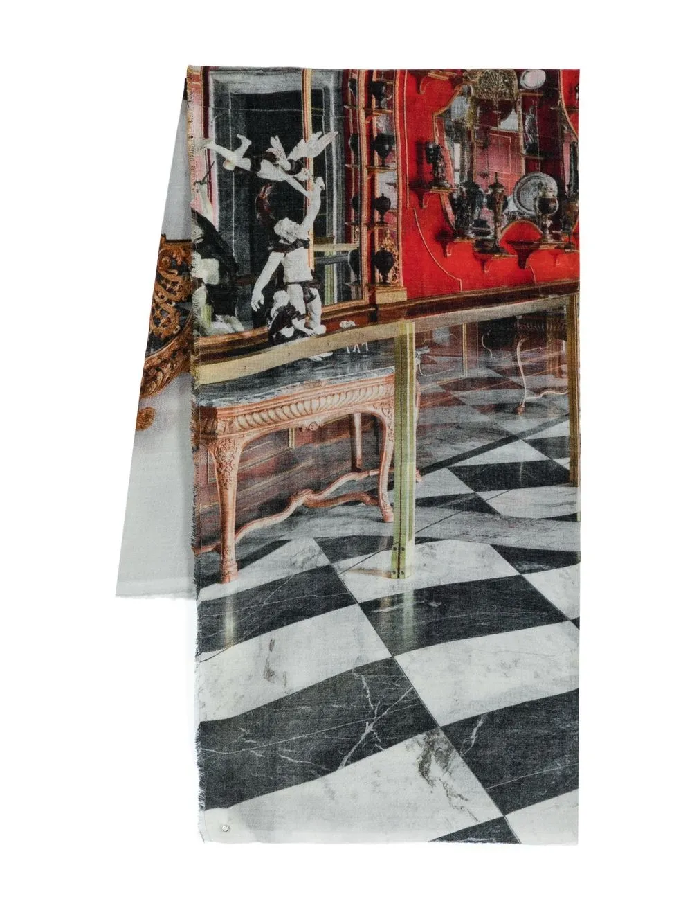 

Faliero Sarti x Massimo Listri photograph-print scarf - Multicolour