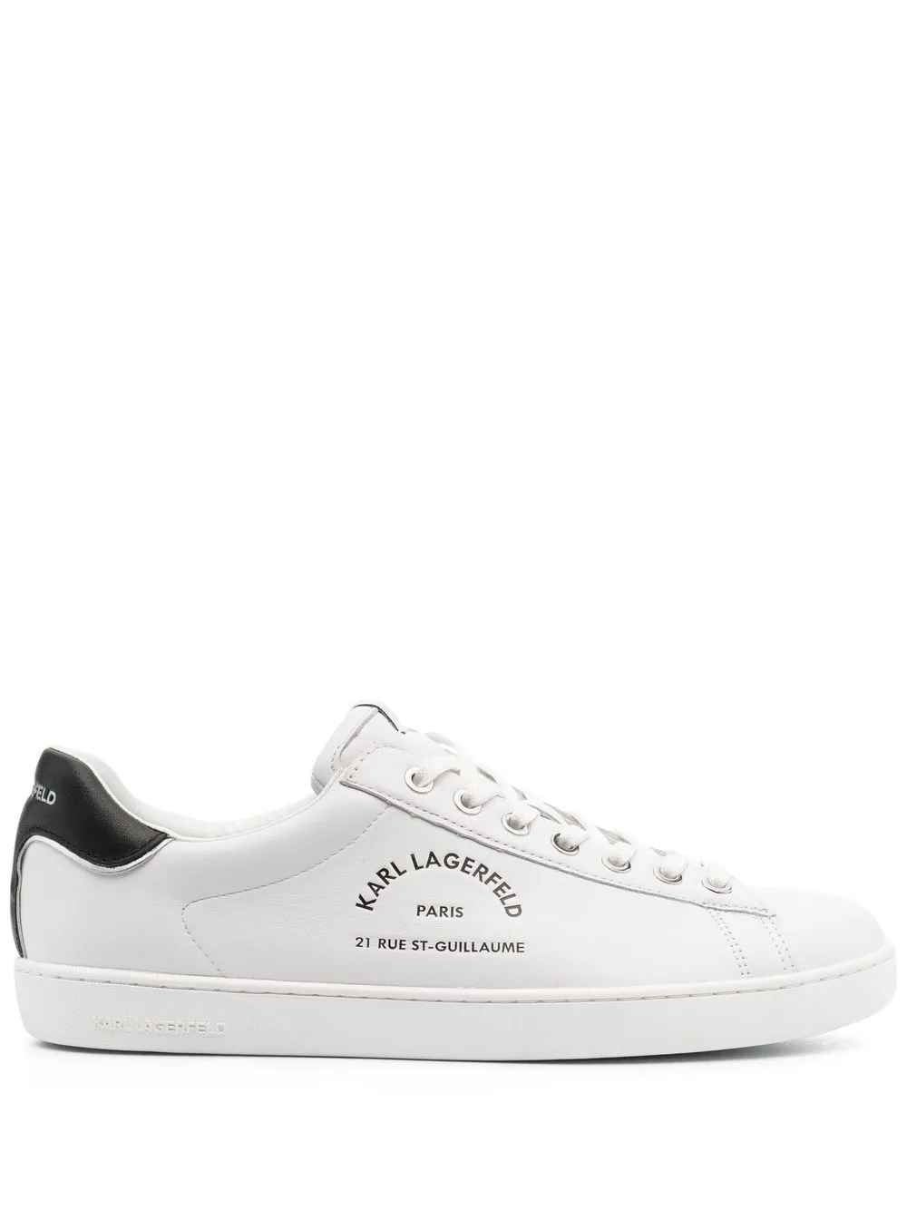 

Karl Lagerfeld tenis bajos Kourt II - Blanco