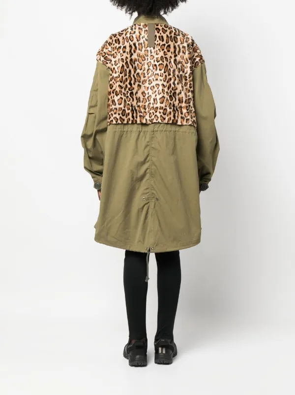 Junya watanabe hotsell leopard coat