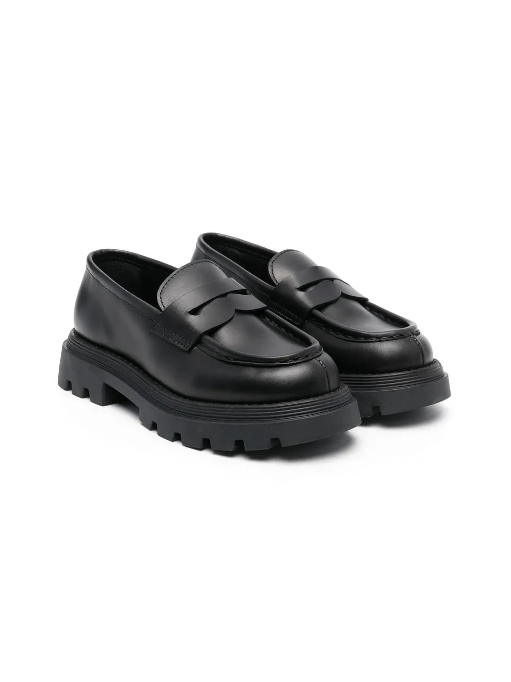 

Gallucci Kids mocasines estilo slip-on - Negro