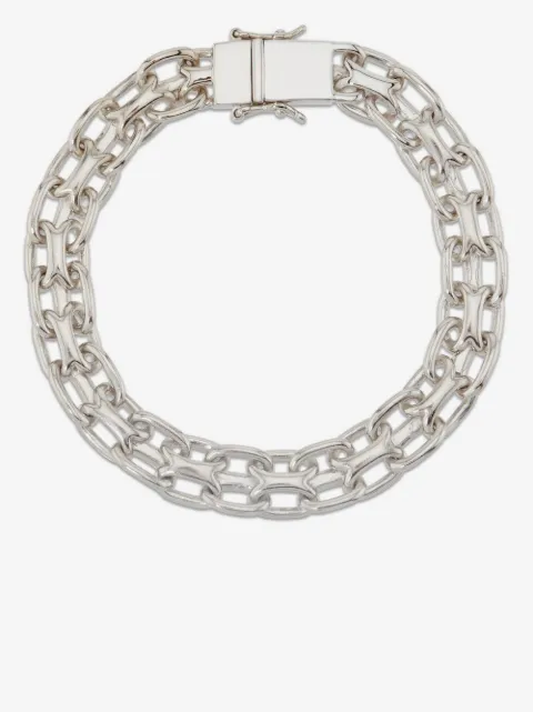 Tom Wood pulsera de cadena con cierre de broche
