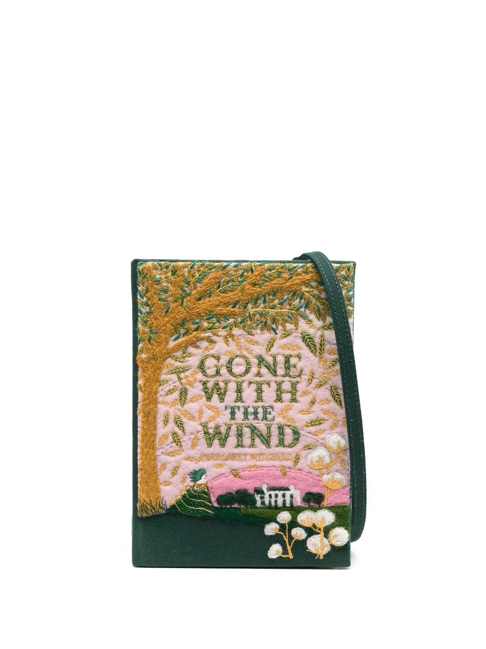 

Olympia Le-Tan Gone With The Wind Book clutch bag - Green