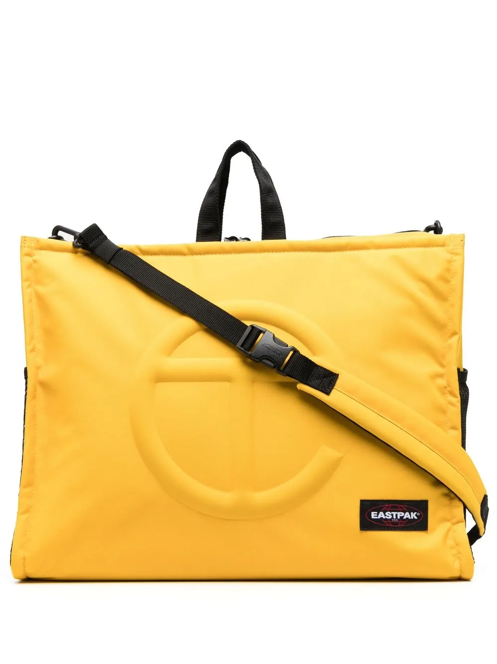 

Eastpak tote con logo en relieve - Amarillo