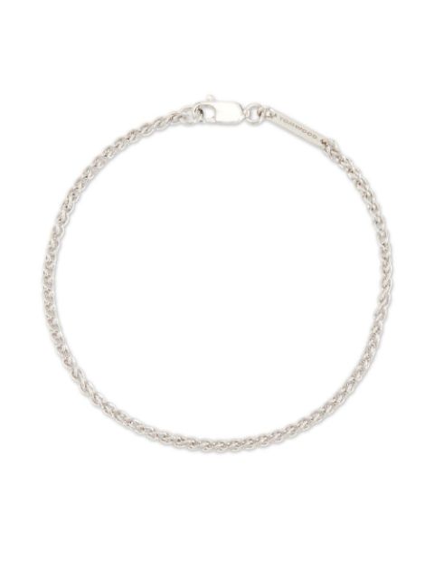 Tom Wood sterling silver Spike chain-link bracelet