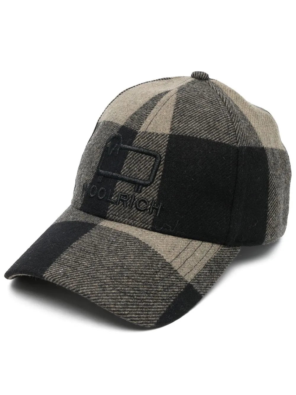 

Woolrich gorra con cuadros estampados - Verde