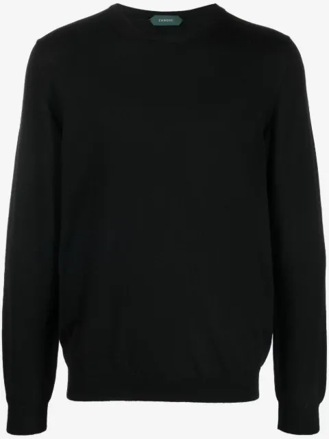 Zanone crew-neck fine-knit jumper
