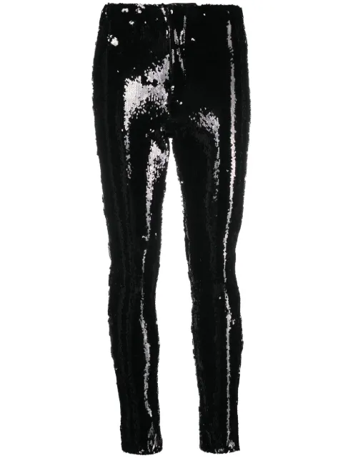 ISABEL MARANT sequin-embellished trousers