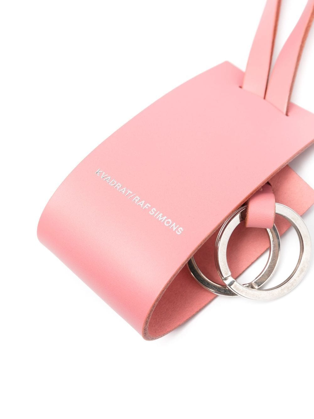 Shop Kvadrat X Raf Simons Keychain In Rosa