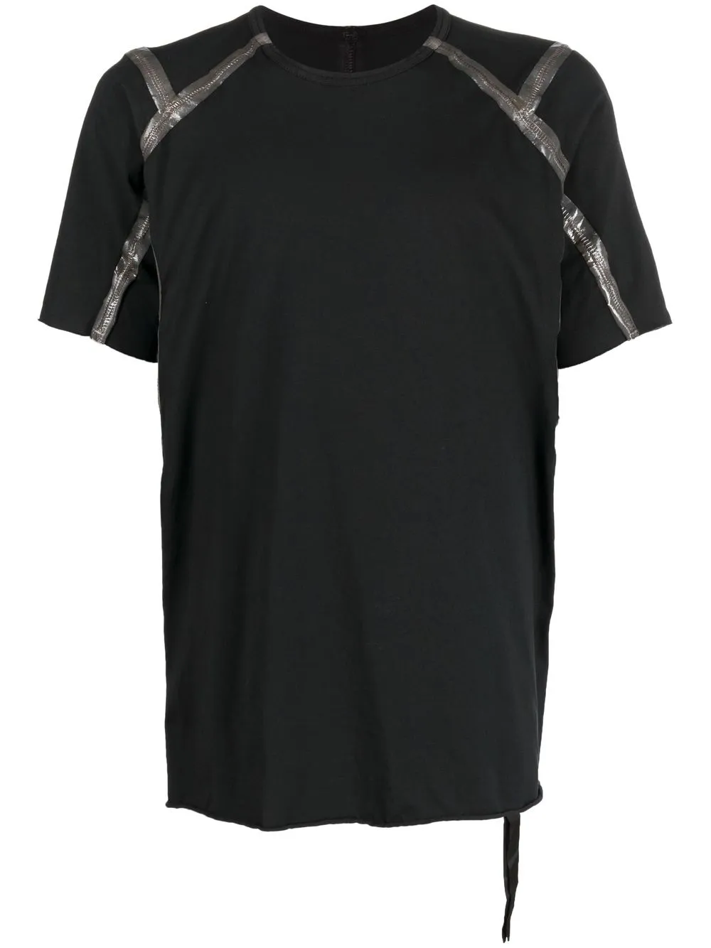 

Isaac Sellam Experience playera con detalle de costuras - Negro