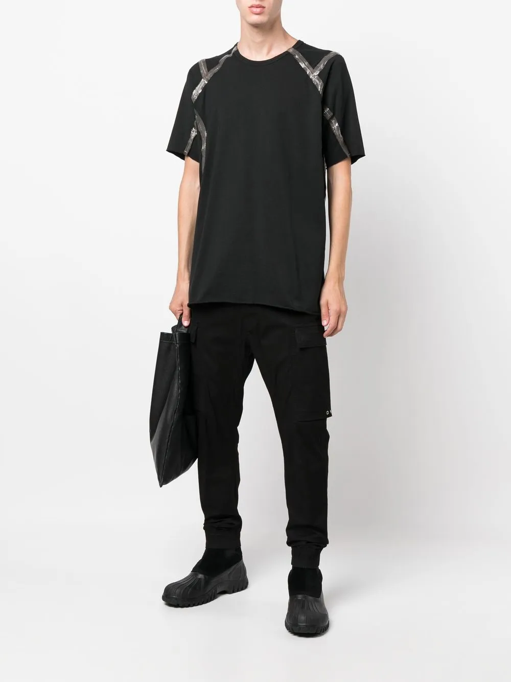 Isaac Sellam Experience Katoenen T-shirt - Zwart