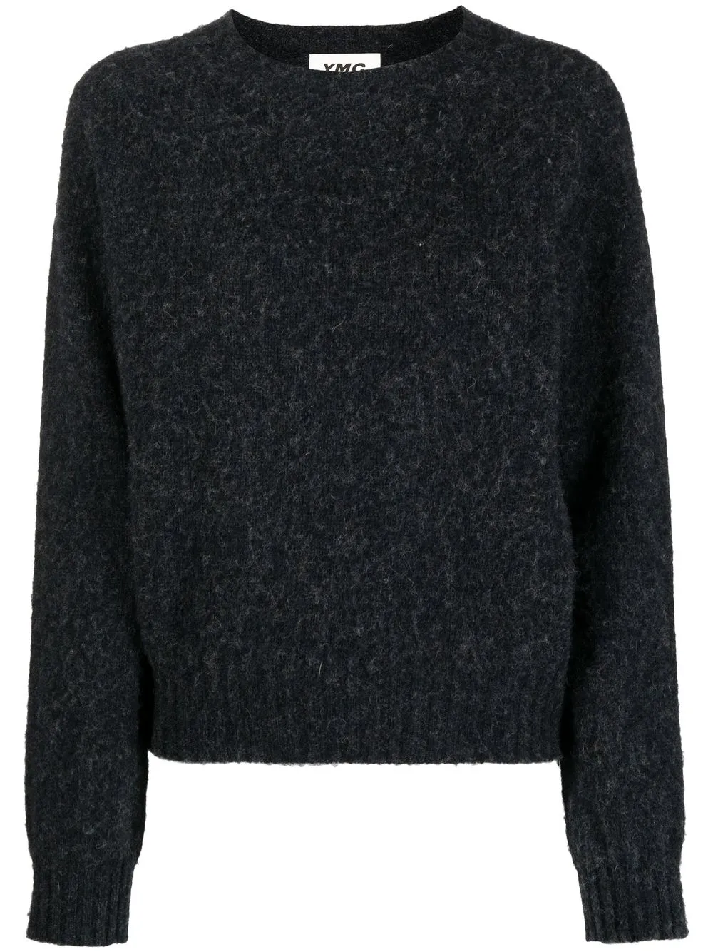 

YMC Jets crew-neck knitted jumper - Black