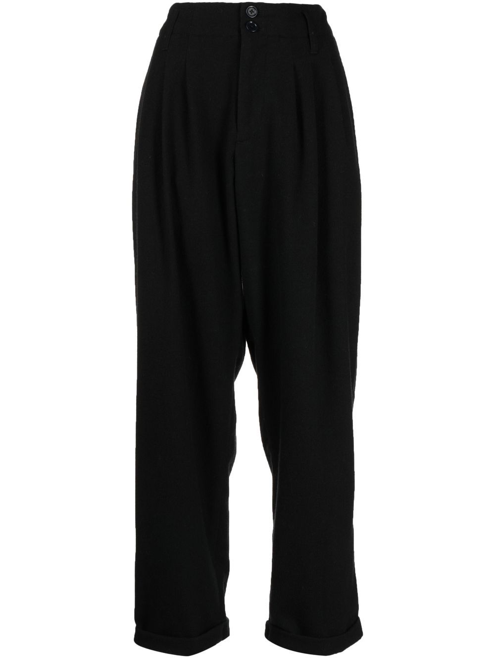 

YMC Keaton straight-leg trousers - Black