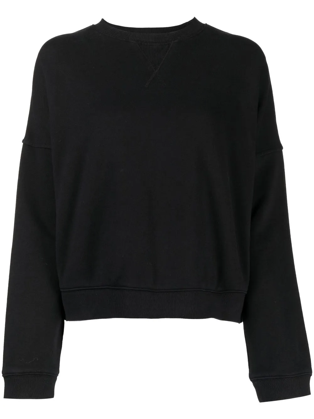 

YMC Almost Grown cotton sweatshirt - Black