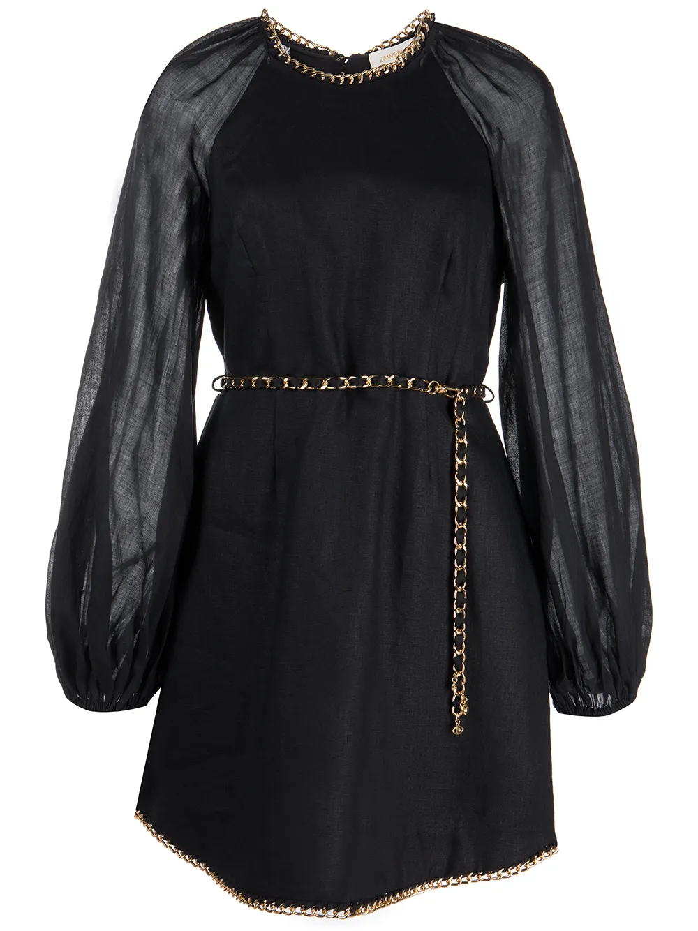 ZIMMERMANN Rouleau chaintrim Mini Dress Farfetch