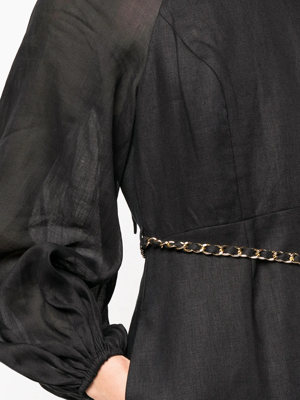 ZIMMERMANN Rouleau chaintrim Mini Dress Farfetch