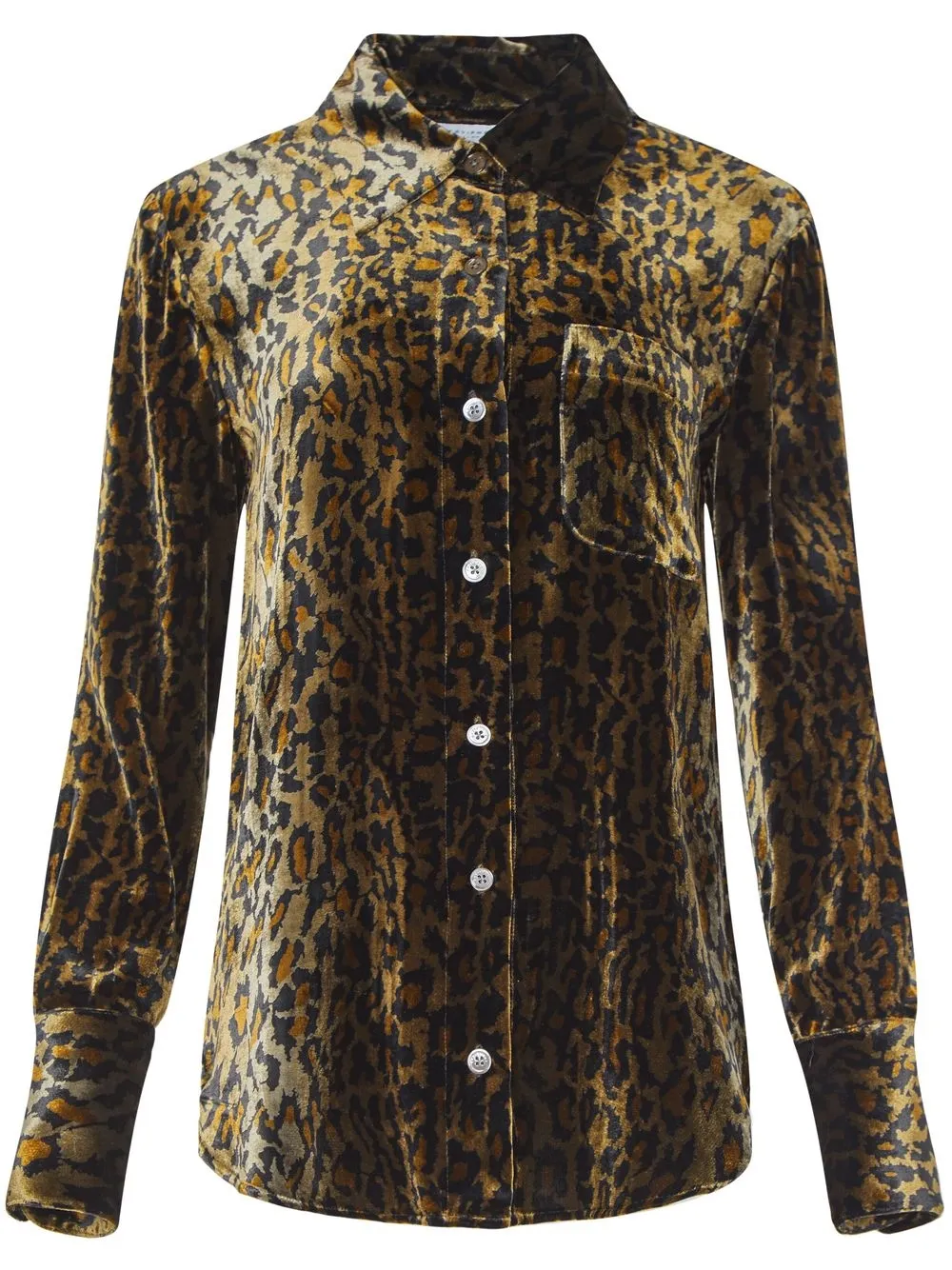 

Equipment animal-print button-up shirt - Brown