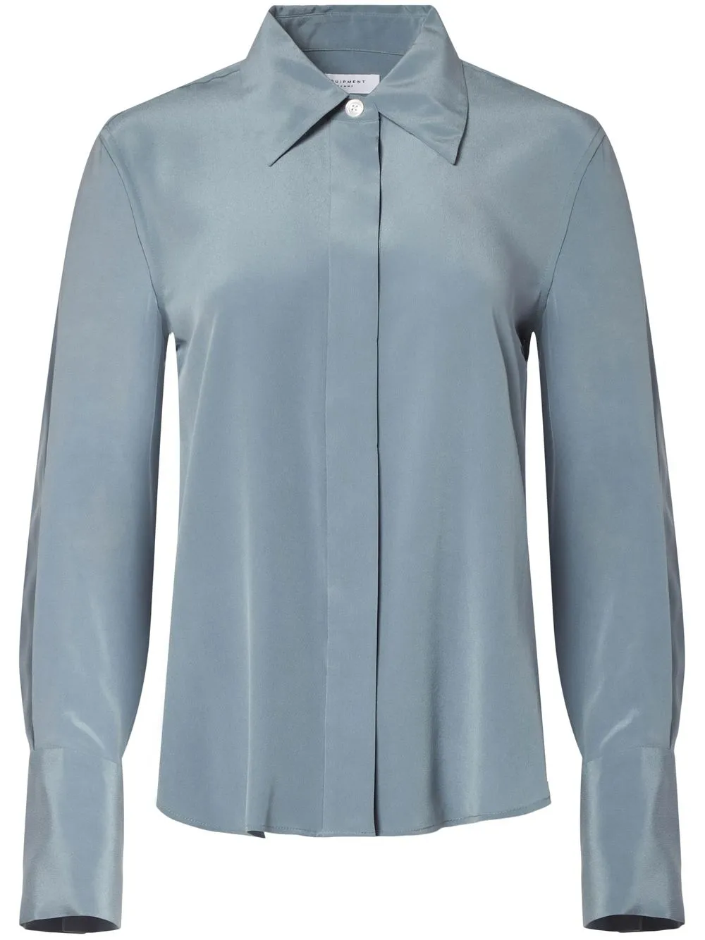 

Equipment blusa de seda Annelie - Azul