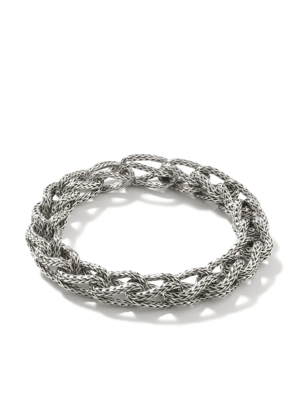 

John Hardy pulsera Asli Classic con cadena en plata de ley - Plateado