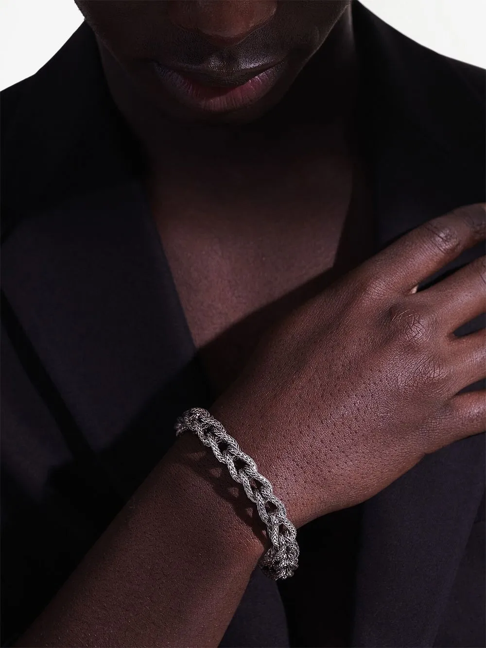 John Hardy Asli Link zilveren schakelarmband