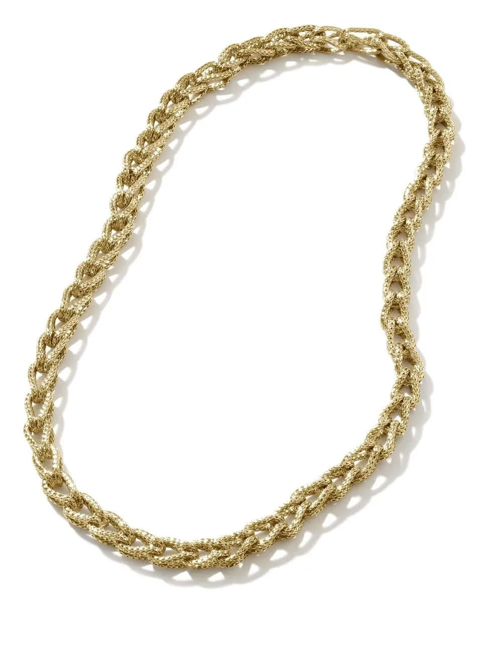 

John Hardy 18kt yellow gold Asli Link 7mm necklace