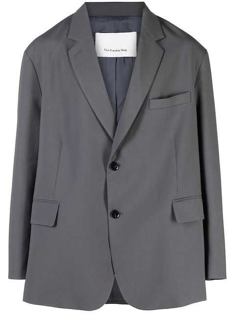 The Frankie Shop boxy single-breasted blazer