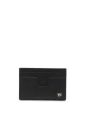 TOM FORD small grained texture leather cardholder - Black