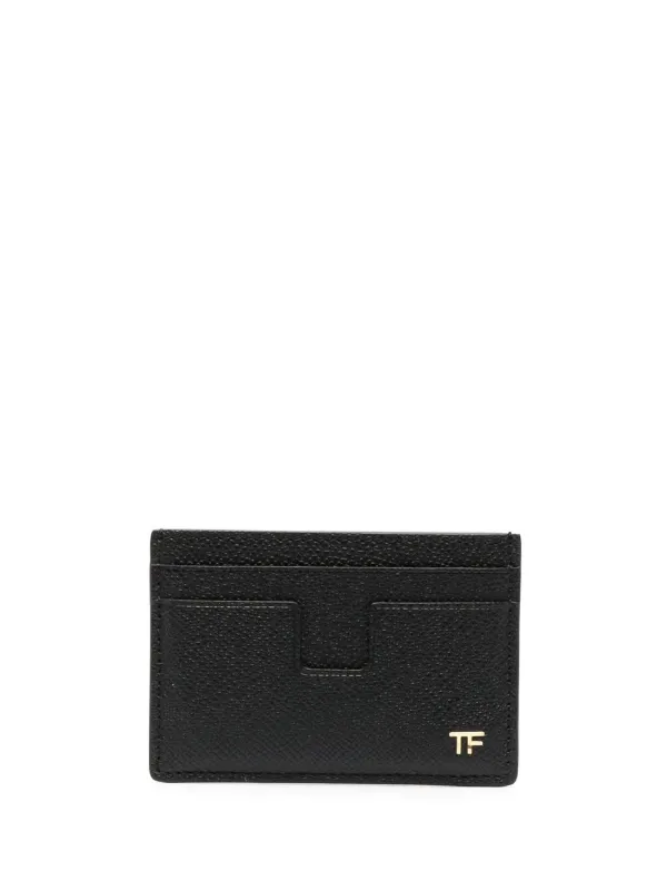 BOSS - Grained-leather wallet with polished logo