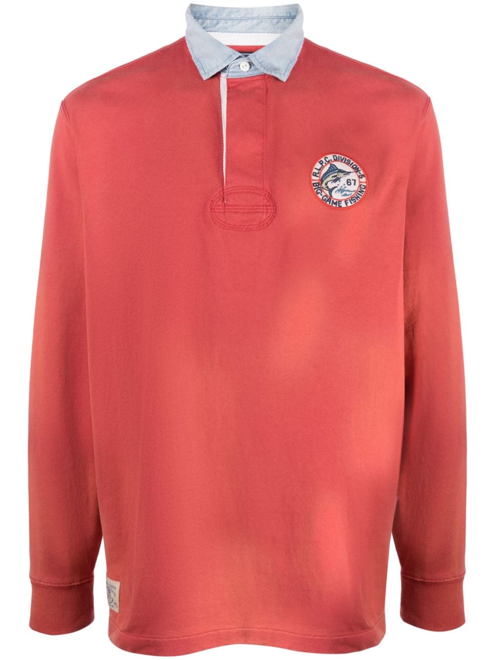 Polo Ralph Lauren Poloshirt met logopatch Rood